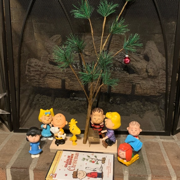 Peanuts Other - Vintage Peanuts Charlie Brown Christmas 10 pc Set